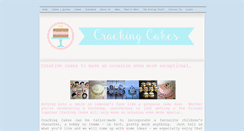 Desktop Screenshot of crackingcakes.biz